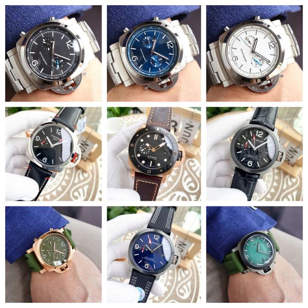 2023 47mm new mens sports watch designer luxury watch stainless steel material waterproof glow wristwatches for men automatic movement watch, Slivery;brown
2023 47mm new mens sports watch designer luxury watch stainless steel material waterproof glow wristwatches for men automatic movement watch, Slivery;brown