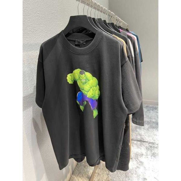 2023 new designer womens t shirt high-end shirt green giant print sleeve oversize t-shirt, White;black
2023 new designer womens t shirt high-end shirt green giant print sleeve oversize t-shirt, White;black