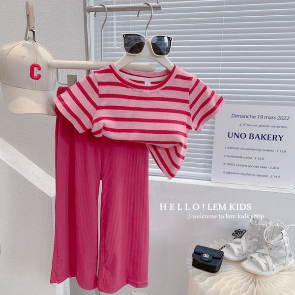 clothing sets summer pink pants t-shirt children's clothing set girls' school uniforms 2-piece children's clothing youth clot, White
clothing sets summer pink pants t-shirt children's clothing set girls' school uniforms 2-piece children's clothing youth clot, White