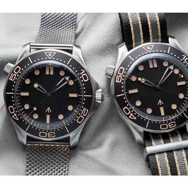 ceramic bezel 42mm no time to die date men nato mens watches automatic movement machinery steel watch bond 007 skyfall 300m montre de luxe w, Slivery;brown
ceramic bezel 42mm no time to die date men nato mens watches automatic movement machinery steel watch bond 007 skyfall 300m montre de luxe w, Slivery;brown