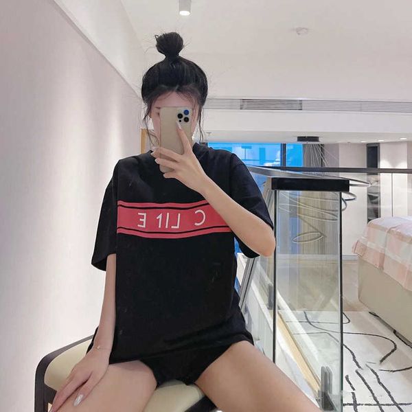 designer summer women t shirt high edition 2023 summer simple letter print os loose sleeve t-shirt, White
designer summer women t shirt high edition 2023 summer simple letter print os loose sleeve t-shirt, White