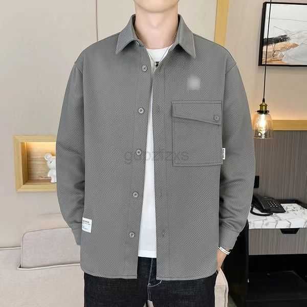 men's jackets 2023 new twill polo shirt autumn casual long sleeve jacket coat fashion versatile loose 10goe, Black;brown
men's jackets 2023 new twill polo shirt autumn casual long sleeve jacket coat fashion versatile loose 10goe, Black;brown