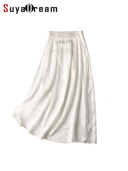 skirts suyadream women's white skirt silk blended elastic waist jacquard long skirt spring/summer unique bottom 230410, Black
skirts suyadream women's white skirt silk blended elastic waist jacquard long skirt spring/summer unique bottom 230410, Black