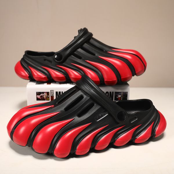 sandals summer men slippers outdoor beach comfortable soft clogs mens casual shoes garden 230410, Black
sandals summer men slippers outdoor beach comfortable soft clogs mens casual shoes garden 230410, Black