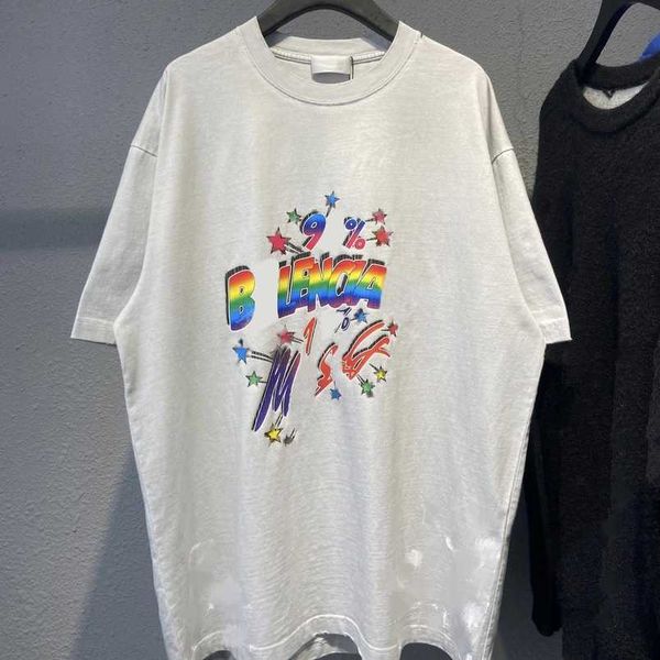 womens designer t shirt tracksuit shirt original quality summer family colorful print loose relaxed sleeve t-shirt, White;black
womens designer t shirt tracksuit shirt original quality summer family colorful print loose relaxed sleeve t-shirt, White;black