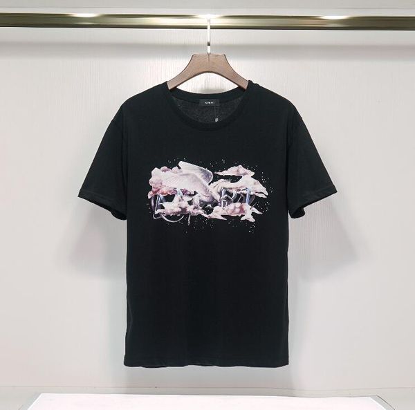 classical white saint designer t shirt summer short sleeve heavenly horse women men tshirt tee mens clothes, White;black
classical white saint designer t shirt summer short sleeve heavenly horse women men tshirt tee mens clothes, White;black