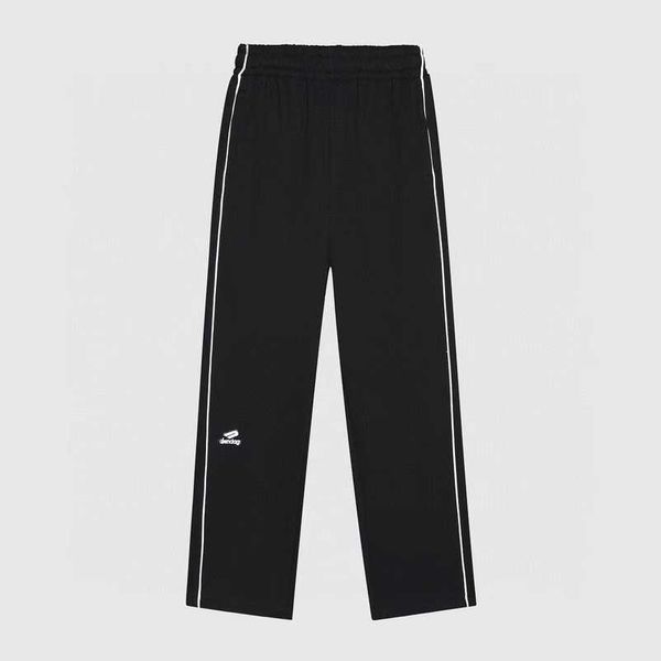 2023 new designer womens t shirt high-end shirt letter embroidery couple casual straight leg pants, White;black
2023 new designer womens t shirt high-end shirt letter embroidery couple casual straight leg pants, White;black