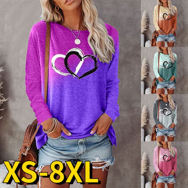 womens tshirt mens tshirts autumn and winter womens vintage grade tshirt elegant loose size long sleeve daily round neck love print lace 230, White
womens tshirt mens tshirts autumn and winter womens vintage grade tshirt elegant loose size long sleeve daily round neck love print lace 230, White