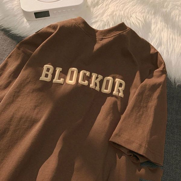 men's tshirts european and american casual retro summer loose design male female students short sleeved couple half 230410, White;black
men's tshirts european and american casual retro summer loose design male female students short sleeved couple half 230410, White;black