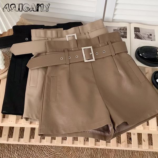 women's shorts ashgaily pu shorts with shoulder straps zippered shorts women's all match wide leg bottom women's a-line short, White;black
women's shorts ashgaily pu shorts with shoulder straps zippered shorts women's all match wide leg bottom women's a-line short, White;black