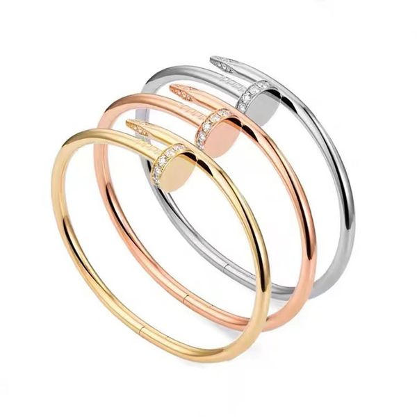 designer love nail bracelets bangles jewelry cuffs diamonds cz for womens mens deluxe trendy luxury stainless steel titanium rose gold- silv, Black
designer love nail bracelets bangles jewelry cuffs diamonds cz for womens mens deluxe trendy luxury stainless steel titanium rose gold- silv, Black