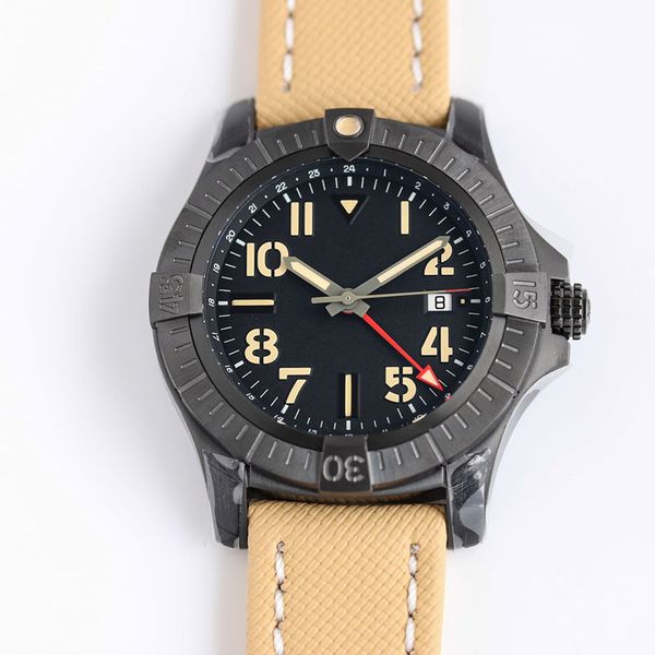watch mens watch 45mm mechanical movement watches for men business wristwatch leather strap waterproof wristwatches montre de luxe, Slivery;brown
watch mens watch 45mm mechanical movement watches for men business wristwatch leather strap waterproof wristwatches montre de luxe, Slivery;brown