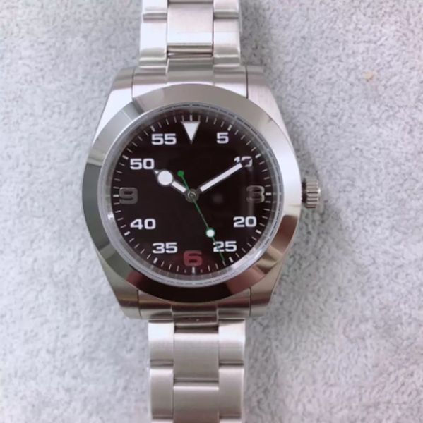 st9 steel mens watch series black dial 40mm automatic mechanical movement stainless steel 904l designer watches exp wristwatch, Slivery;brown
st9 steel mens watch series black dial 40mm automatic mechanical movement stainless steel 904l designer watches exp wristwatch, Slivery;brown