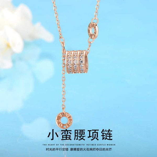 s925 small silver waist with diamond necklace women versatile high class pendant fashionable clavicle chain gift for girlfriend on qixi
s925 small silver waist with diamond necklace women versatile high class pendant fashionable clavicle chain gift for girlfriend on qixi