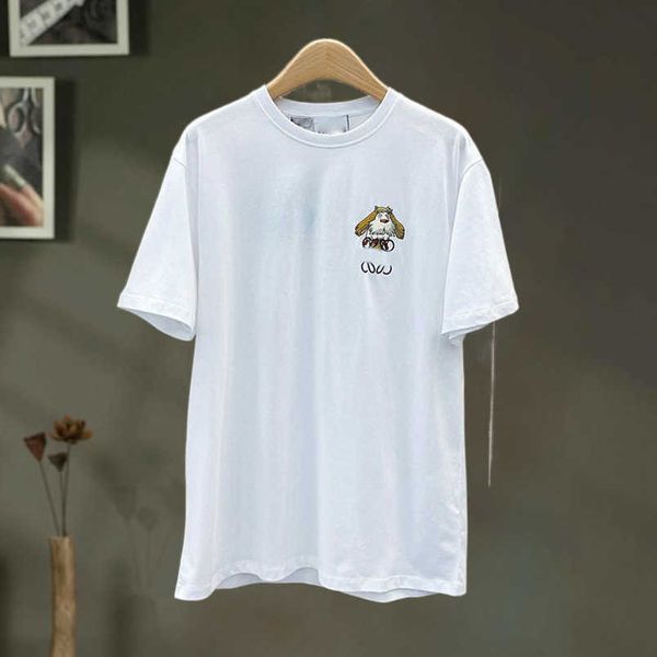 2023 womens designer t shirt tracksuit shirt korean summer 2023 loose simple cartoon couple t-shirt top, White
2023 womens designer t shirt tracksuit shirt korean summer 2023 loose simple cartoon couple t-shirt top, White