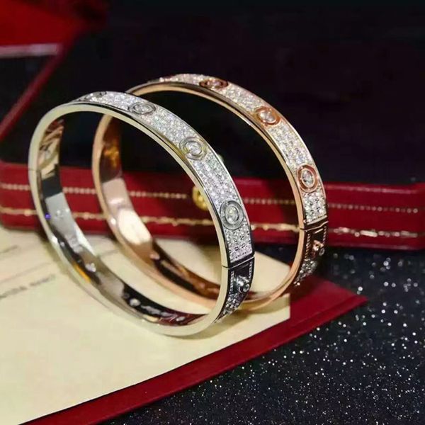 love bracelet designer jewelry gold cuff screw carti bracelets screwdriver bangles titanium steel belcher silver 4cz for womens mens party g, Black
love bracelet designer jewelry gold cuff screw carti bracelets screwdriver bangles titanium steel belcher silver 4cz for womens mens party g, Black