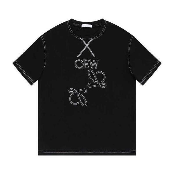 womens designer t shirt tracksuit shirt 23 year luo exquisite embroidery round neck sleeve couple t-shirt, White;black
womens designer t shirt tracksuit shirt 23 year luo exquisite embroidery round neck sleeve couple t-shirt, White;black