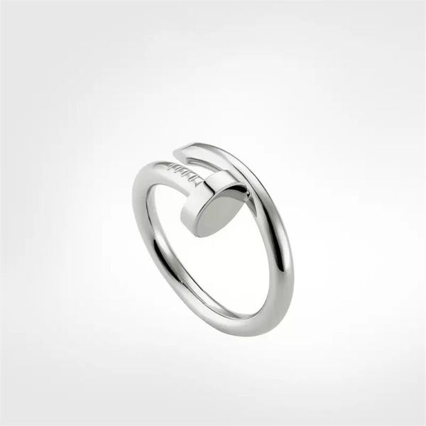 with box mens nail ring band diamonds designer luxury women rings jewelry couple lover finger circle rings good gift never fade no2858, Silver
with box mens nail ring band diamonds designer luxury women rings jewelry couple lover finger circle rings good gift never fade no2858, Silver