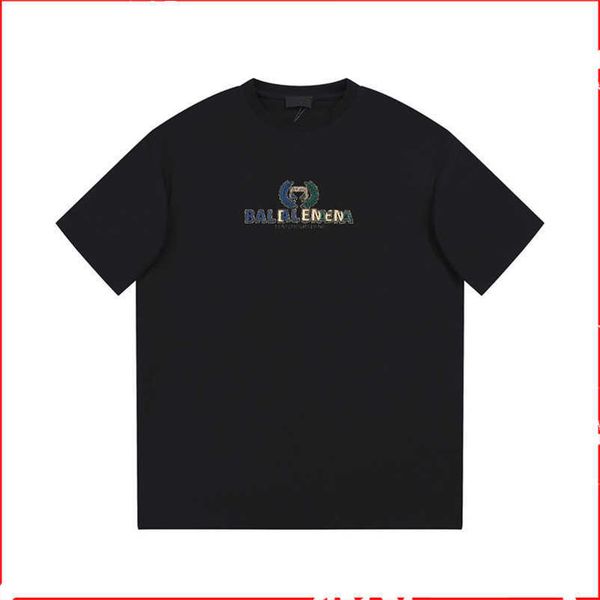 2023 new designer womens t shirt high-end shirt early 2023 summer t-shirt simple design sleeve loose versatile couple style, White
2023 new designer womens t shirt high-end shirt early 2023 summer t-shirt simple design sleeve loose versatile couple style, White