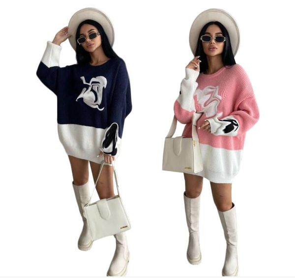 women sweater knit designer cardigans knitted loose coat double sweaters ladies outer wear thick streetwear, White;black
women sweater knit designer cardigans knitted loose coat double sweaters ladies outer wear thick streetwear, White;black