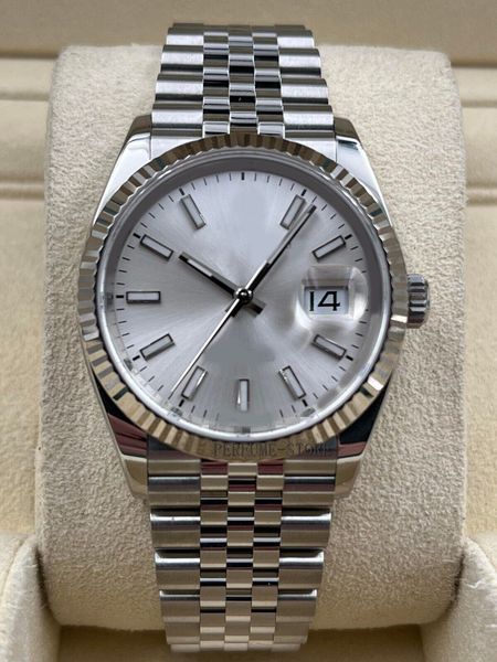 box papers high-quality watch new date just 36mm silver dial jubilee bracelet 126234 bracelet mechanical automatic men watches waterproof, Slivery;brown
box papers high-quality watch new date just 36mm silver dial jubilee bracelet 126234 bracelet mechanical automatic men watches waterproof, Slivery;brown