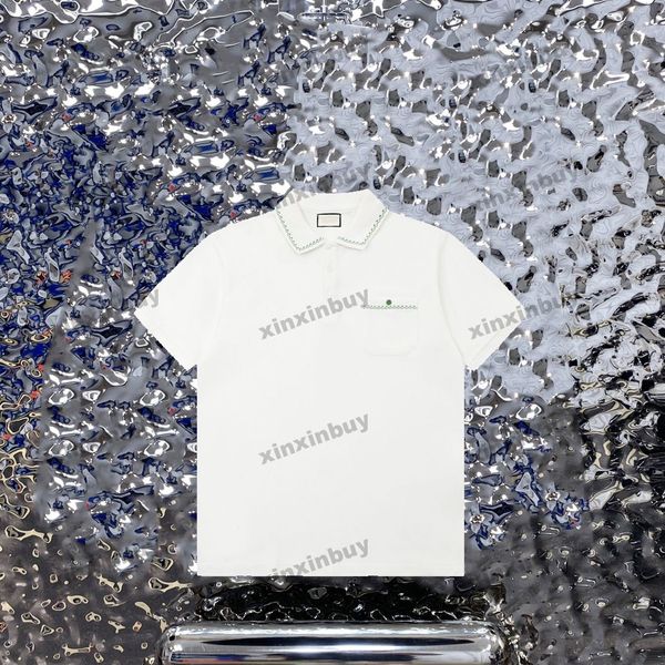 xinxinbuy men designer tee t shirt 23ss paris lace embroidery pocket letter embroidery short sleeve cotton women black blue gray xs-2xl, Black;brown
xinxinbuy men designer tee t shirt 23ss paris lace embroidery pocket letter embroidery short sleeve cotton women black blue gray xs-2xl, Black;brown