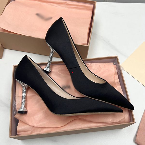 2023 fashion women pumps high heel shoes wedding shoe with rhinestone lady thin heels size 35-40 -151, Black
2023 fashion women pumps high heel shoes wedding shoe with rhinestone lady thin heels size 35-40 -151, Black