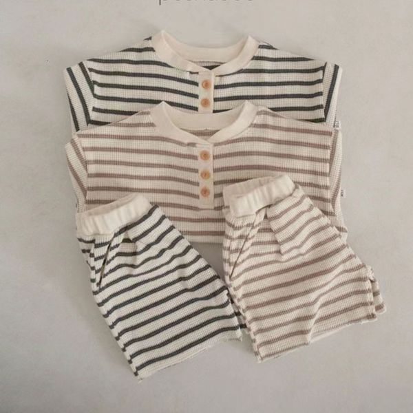 clothing sets children's set summer boys and girls waffle cotton short sleeve set children's spring stripe long sleeve set 230410, White
clothing sets children's set summer boys and girls waffle cotton short sleeve set children's spring stripe long sleeve set 230410, White