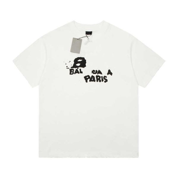 womens designer t shirt high version graffiti handpainted t-shirt loose casual half sleeve backing shirt crew neck, White
womens designer t shirt high version graffiti handpainted t-shirt loose casual half sleeve backing shirt crew neck, White