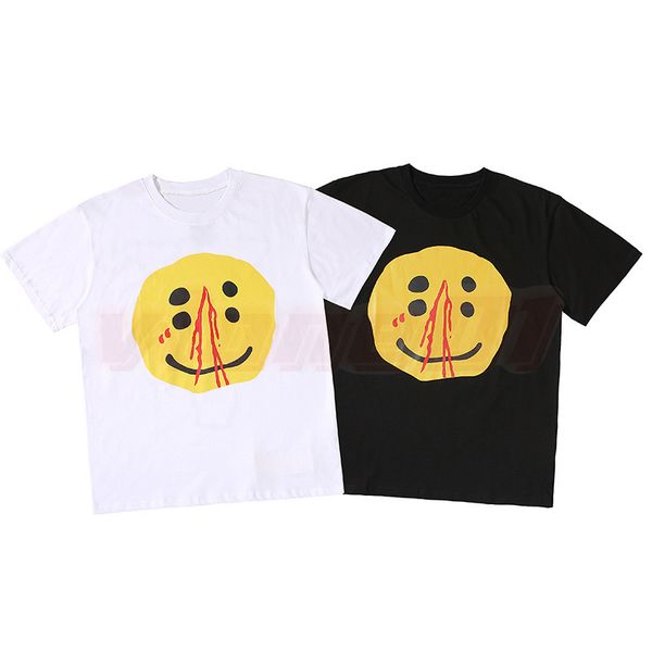 designer men womens t shirt streetwear smiley face printing tees hip hop short sleeve size s-xl, White;black
designer men womens t shirt streetwear smiley face printing tees hip hop short sleeve size s-xl, White;black
