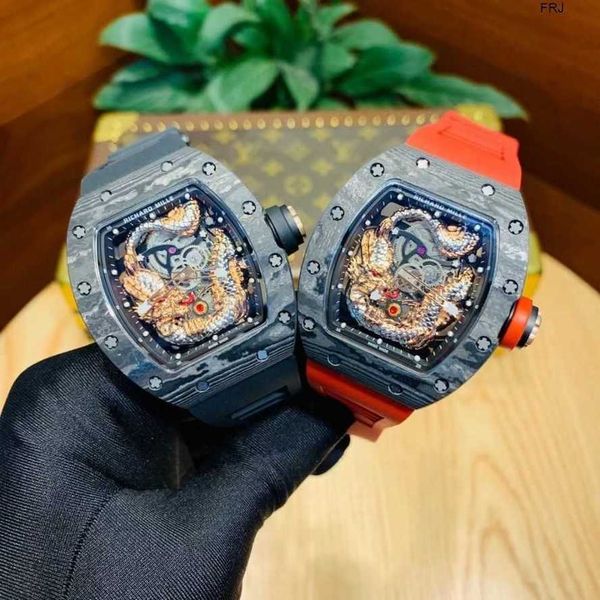 watch designer watches richads milles large dial barrel shaped panlong watch mens trend waterproof blue carbon brazed wei hollow miller mech, Slivery;golden
watch designer watches richads milles large dial barrel shaped panlong watch mens trend waterproof blue carbon brazed wei hollow miller mech, Slivery;golden