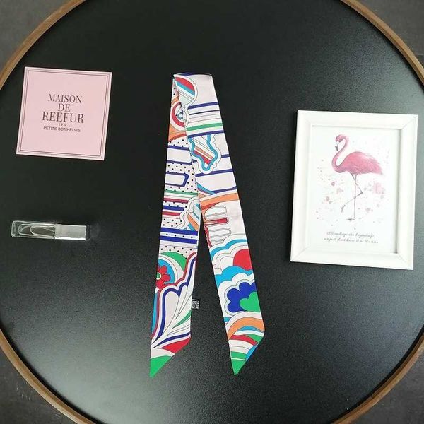 rainbow avenue spring/summer korean short print twill imitation silk satin decorative scarf for women small, Black;purple
rainbow avenue spring/summer korean short print twill imitation silk satin decorative scarf for women small, Black;purple