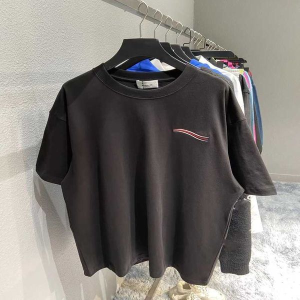 womens designer t shirt tracksuit spring/summer high edition coke wave print sleeve crew neck loose versatile casual t-shirt, White;black
womens designer t shirt tracksuit spring/summer high edition coke wave print sleeve crew neck loose versatile casual t-shirt, White;black