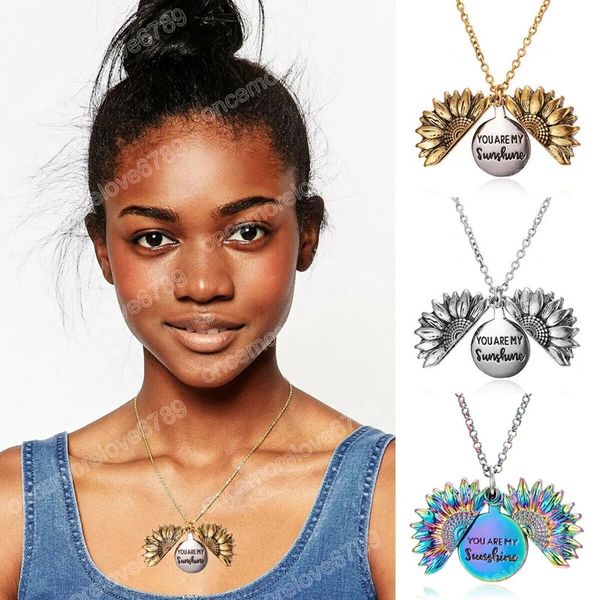creative sunflower lettering pendant necklaces men women fashion couple jewelry necklace accessory gift, Silver
creative sunflower lettering pendant necklaces men women fashion couple jewelry necklace accessory gift, Silver