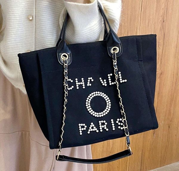 classic women's luxury ch evening bags brand canvas handbag fashion pearl beach hand bag designer large backpack small packs portable s
classic women's luxury ch evening bags brand canvas handbag fashion pearl beach hand bag designer large backpack small packs portable s