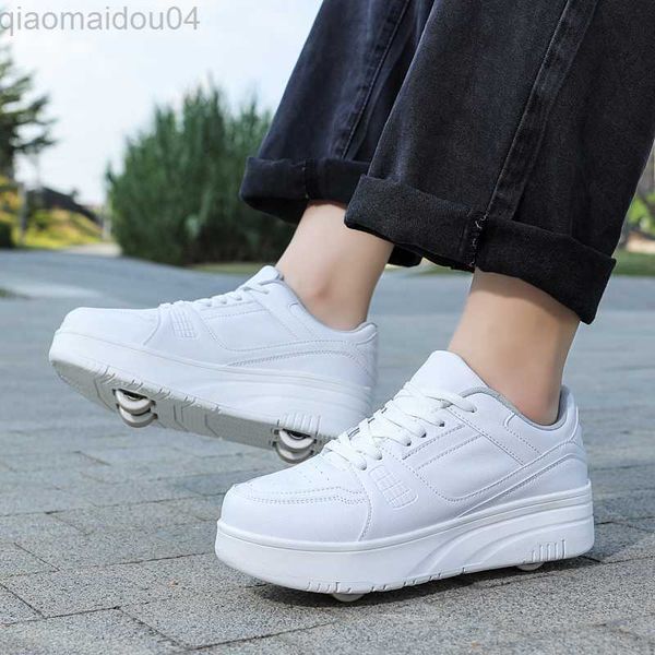 athletic outdoor eur 29-40 new children junior roller skate shoes kids sneakers with four 2022 boys girls casual boys shoes aa230410, Black
athletic outdoor eur 29-40 new children junior roller skate shoes kids sneakers with four 2022 boys girls casual boys shoes aa230410, Black