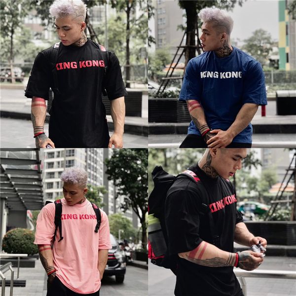 men's t-shirts leisure printed sports t-shirt summer gym fitness short sleeve fashion 230410, White;black
men's t-shirts leisure printed sports t-shirt summer gym fitness short sleeve fashion 230410, White;black