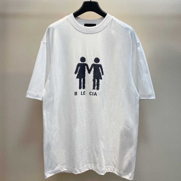 luxury designer women t shirt shirt high summer front back printed relaxed sleeve t-shirt, White;black
luxury designer women t shirt shirt high summer front back printed relaxed sleeve t-shirt, White;black