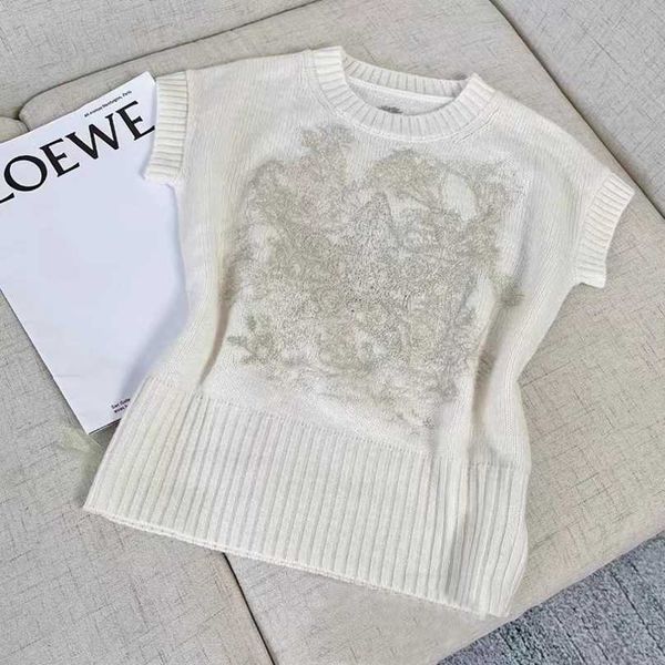 designer women's clothing 20% off summer 2023 temperament heavy work embroidery gold thread five point star knit shirt tank women, White;black
designer women's clothing 20% off summer 2023 temperament heavy work embroidery gold thread five point star knit shirt tank women, White;black