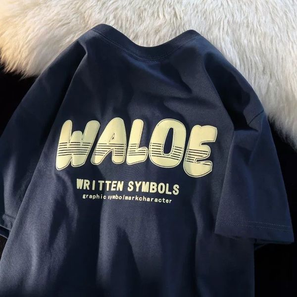 men's tshirts summer men short sleeved tshirt letter foam printing half harajuku student t male y2k oversized t 230410, White;black
men's tshirts summer men short sleeved tshirt letter foam printing half harajuku student t male y2k oversized t 230410, White;black