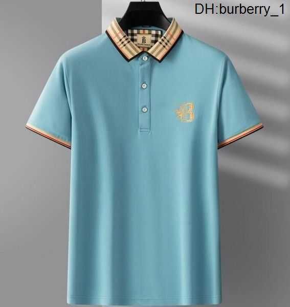 luxury polo shirt summer burbrerys men's lapel short-sleeved letter embroidery t-shirt fashion cotton half-sleeved polo shirts men tide, White;black
luxury polo shirt summer burbrerys men's lapel short-sleeved letter embroidery t-shirt fashion cotton half-sleeved polo shirts men tide, White;black