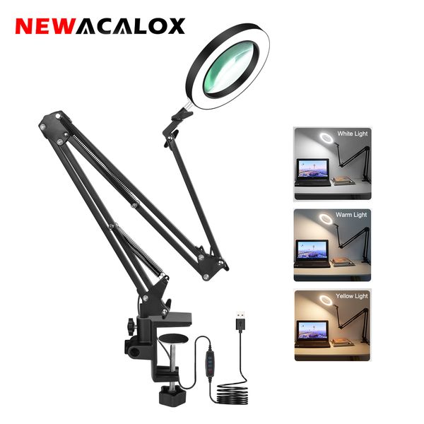 magnifying glasses acalox 5x illuminated magnifier usb 3 colors led magnifying glass for soldering iron repair/table lamp/skincare beauty to
magnifying glasses acalox 5x illuminated magnifier usb 3 colors led magnifying glass for soldering iron repair/table lamp/skincare beauty to