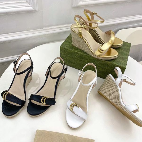 designer sandals women's high heels classic fashion ankle roman shoes 100% leather black gold 9cm metal buckle thick heel slope heel ca
designer sandals women's high heels classic fashion ankle roman shoes 100% leather black gold 9cm metal buckle thick heel slope heel ca