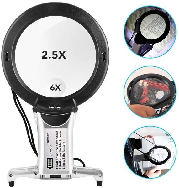 magnifying glasses hands led loupe lighted reading magnifier neck wear quality magnifying glass for seniors sewing cross stitch embroidery 2
magnifying glasses hands led loupe lighted reading magnifier neck wear quality magnifying glass for seniors sewing cross stitch embroidery 2