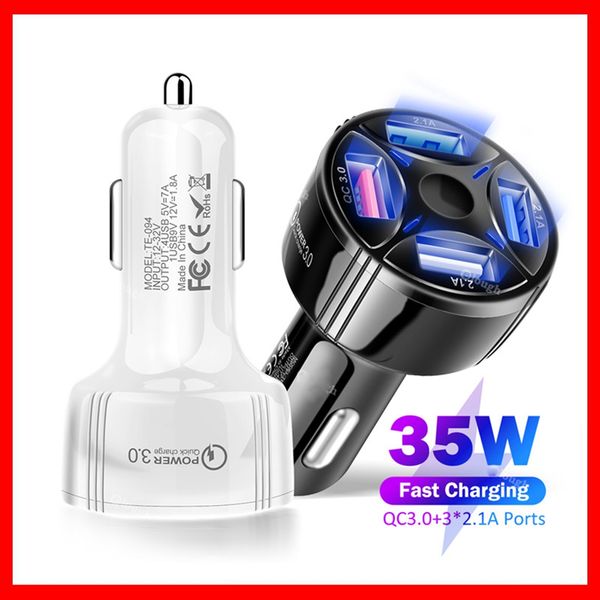 car charger 4 ports usb 35w 7a fast charging car charger for iphone 11 xiaomi huawei mobile phone qc 3.0 charger for cars car-charge car-cha
car charger 4 ports usb 35w 7a fast charging car charger for iphone 11 xiaomi huawei mobile phone qc 3.0 charger for cars car-charge car-cha