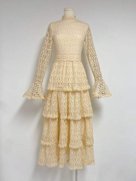 french lace cake dress for women 2023 early spring new women's pink temperament slim fashion dress, Black;gray
french lace cake dress for women 2023 early spring new women's pink temperament slim fashion dress, Black;gray