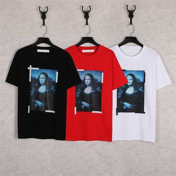 offfs high street luxury brand summer men's clothes mona lisa tee shirt cotton retro printed t-shirt couple casual crew neck male, White;black
offfs high street luxury brand summer men's clothes mona lisa tee shirt cotton retro printed t-shirt couple casual crew neck male, White;black