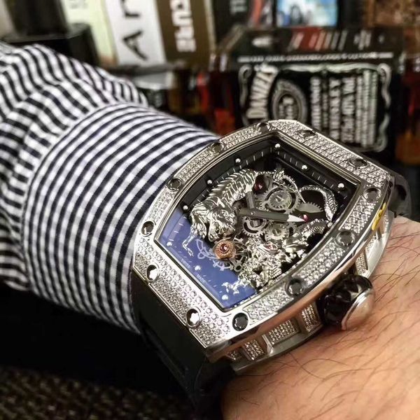 luxury milles watch business leisure mensf ullya utomaticm echanicalw atchd ragonf ightt igers etw ithd iamondf ulls kys tarp ersonalityg lo, Slivery;black
luxury milles watch business leisure mensf ullya utomaticm echanicalw atchd ragonf ightt igers etw ithd iamondf ulls kys tarp ersonalityg lo, Slivery;black