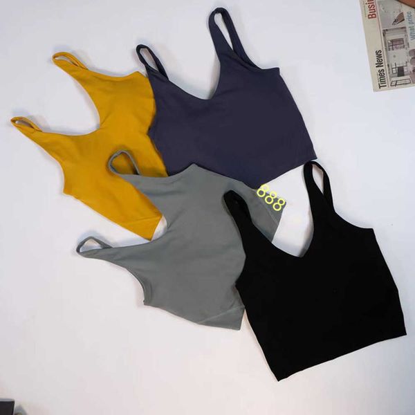 lu-11 classic popular fitness bra butter soft women lulus sport tank gym crop yoga vest beauty back shockproof lemens with removable chest p, Gray
lu-11 classic popular fitness bra butter soft women lulus sport tank gym crop yoga vest beauty back shockproof lemens with removable chest p, Gray