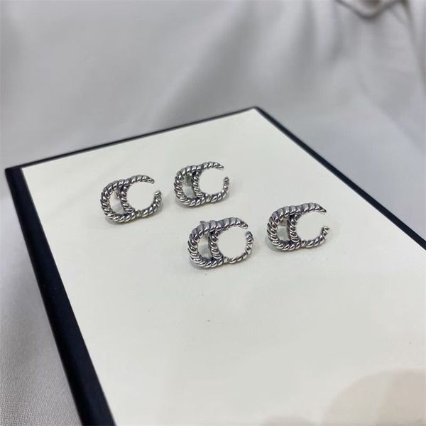 retro luxury mens stud earrings designer for women fashionable g letters shape girlfriend orecchini jewelry silver color designer earring at, Golden;silver
retro luxury mens stud earrings designer for women fashionable g letters shape girlfriend orecchini jewelry silver color designer earring at, Golden;silver